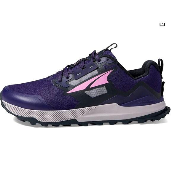 ALTRA Women's Lone Peak 7 Dark Purple Trail Running Shoe Size 8.5 Like New - Picture 6 of 15